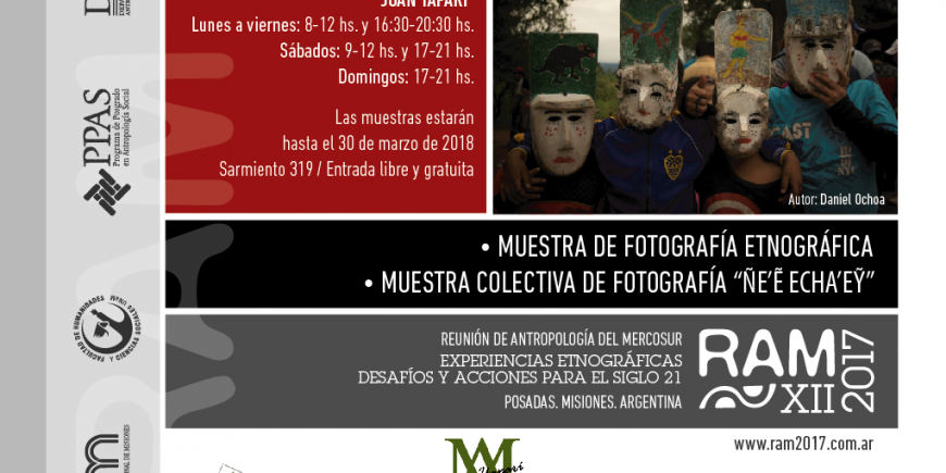 Muestras de Fotografías de la XII RAM en el Museo «Juan Yaparí»